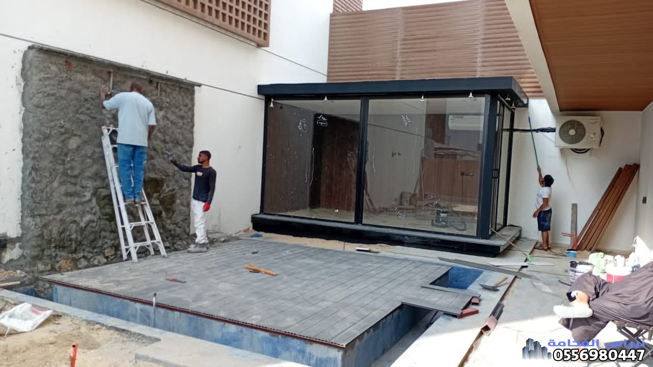 افضل مقاول بناء ملاحق اسمنت بورد في حي النورس